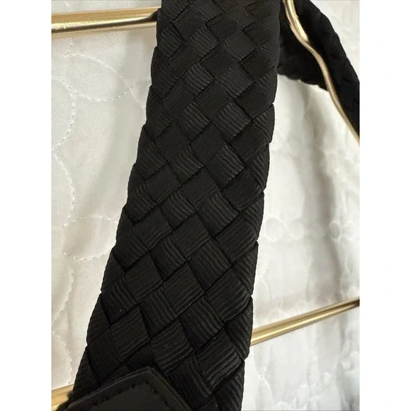 NWOT The Sak Shoulder Bag Small Interwoven Braided Straps Silver Metal Accents - Picture 7 of 15